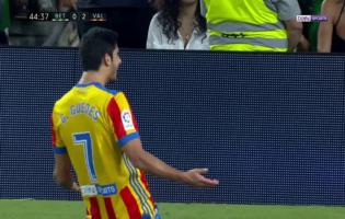 Premier de Gonçalo Guedes avec le FC Valence